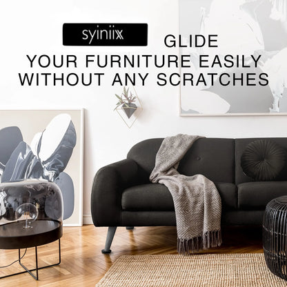 Felt Furniture Sliders for Hardwood Floors  16 PCS 3.5in - Furniture Slider with Unique Design