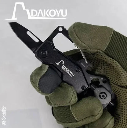 DAKOYU Outdoor Multifunctional Folding Multifunctional Tools Camping Equipment Portable EDC Detachable Large Scissors