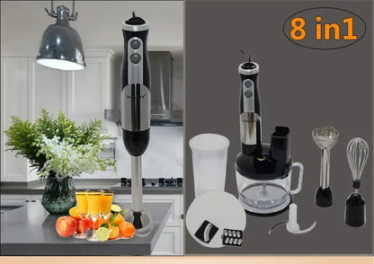 Houselin Immersion Blender Handheld Hand Blender 700W, Blender with Chopper for Baby Food and Smoothies