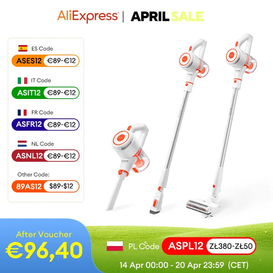 ILIFE G80 Cordless Handheld , 22000pa Suction, 45 mins Runtime,LED Illuminate, 45mins Runtime, Home Appliance