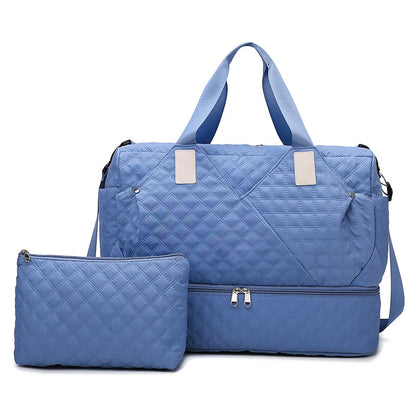 Large Capacity Travel Bags Luggage Organizer Bag Handbag Waterproof Portable Foldable Travel Clothes Storage Bag Shoulder Bags