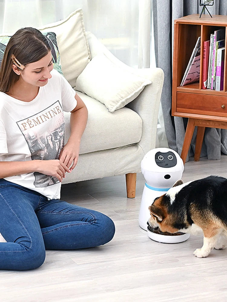 1PC Intelligent Pet Feeder - Cat And Dog Feeding Device - Automatic And Precise Feeding Intelligent Feeder