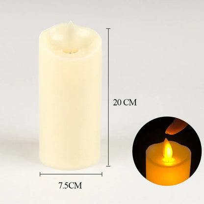 LED Electronic Candles AAA Battery Models Suitable For Couples Candlelight Dinner Romantic Lighting Decorative Lamp