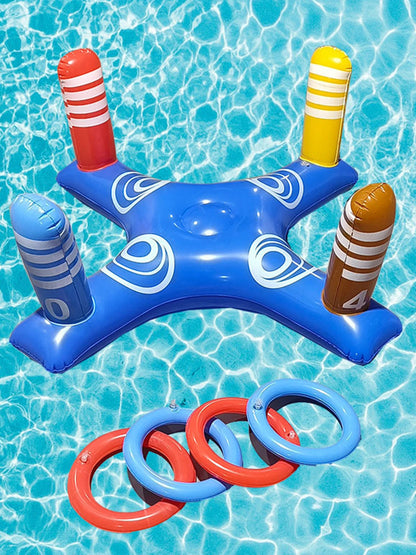 Water basketball hoop. Wholesale of cross-border inflatable water toys. Inflatable basketball hoop with interactive