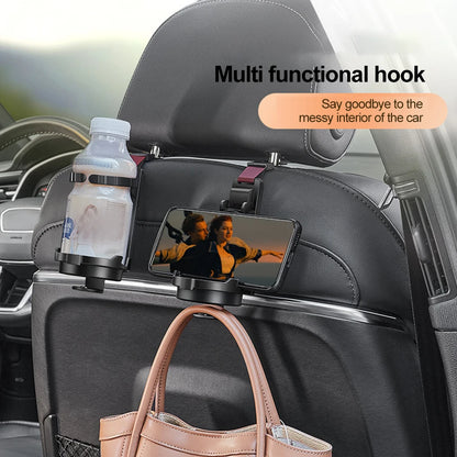 Universal Auto Storage Hanger Car Seat Headrest Hook Organizer Multifunctional Storage Holder for Car Strong for Vehicle