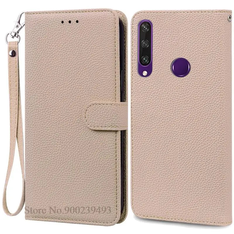 For Huawei Y6P Case Leather Wallet Flip Case For Huawei Y6p Case MED-LX9N Soft Full Cover Coque Fundas for Huawei Y6P Case