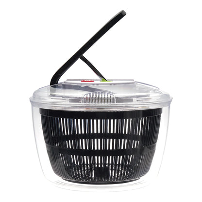 【Lifeideas】5L Salad Spinner Large Salad Sowl With Lid One-handed Easy Press Salad Spinner Washer Dryer Drainer Mixer
