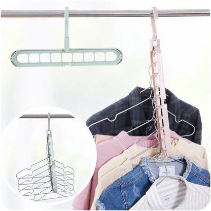 Multifunctional Pants Hanger Clothes Organizer Adjustable Pant Storage Rack Closet Organizer Trouser Hanger Home Organization