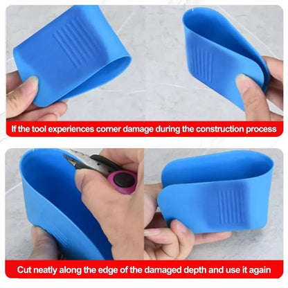 Caulking Finisher Tile Grout for Caulking Agent Tile Wall Brick Corner Gap Rubber Scraper Sealant Grout Kit Hand Scraping Tools