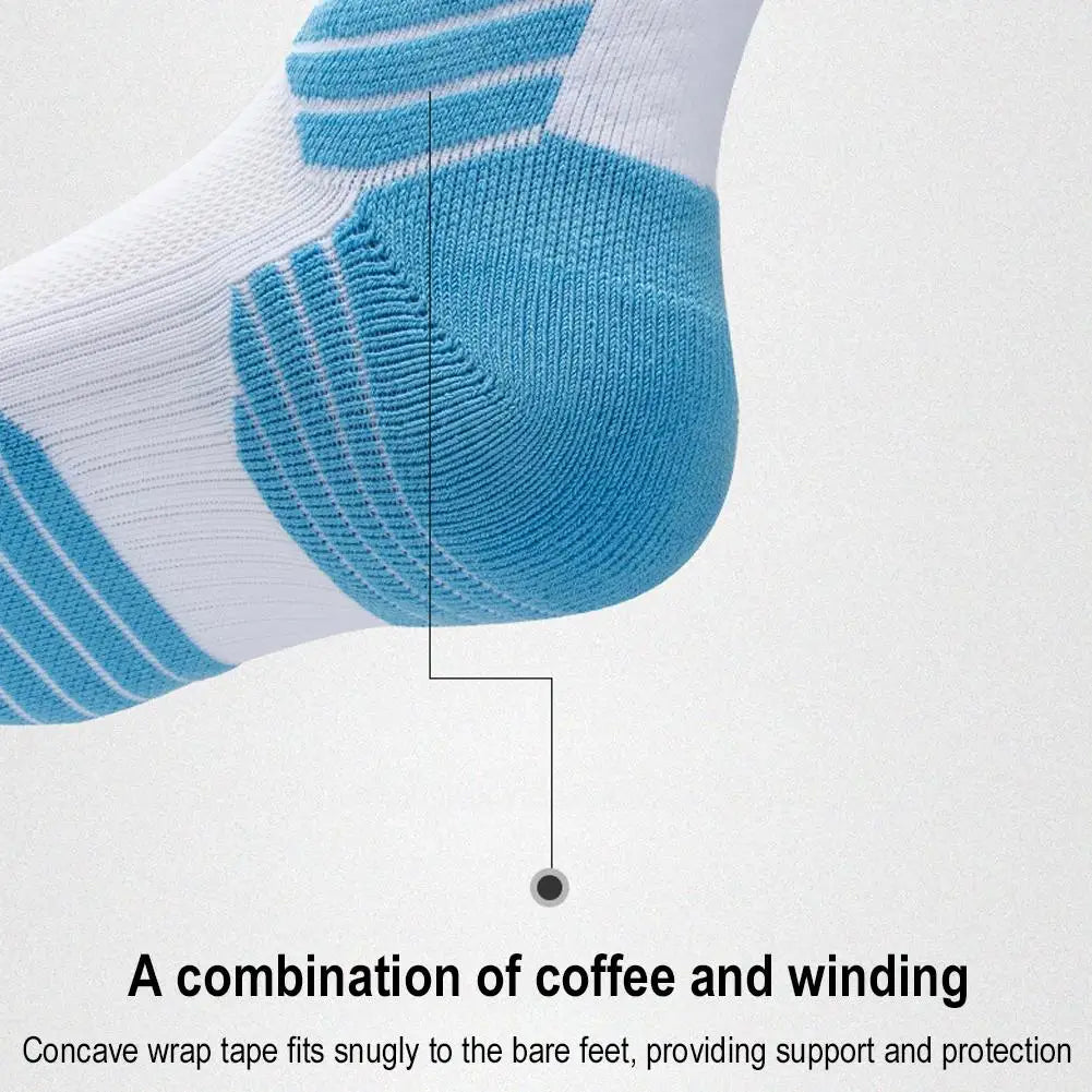 Professional Sports Socks Training Athletic Socks Basketball Crew Socks Cotton Moisture Wicking Socks For Men Women Gifts