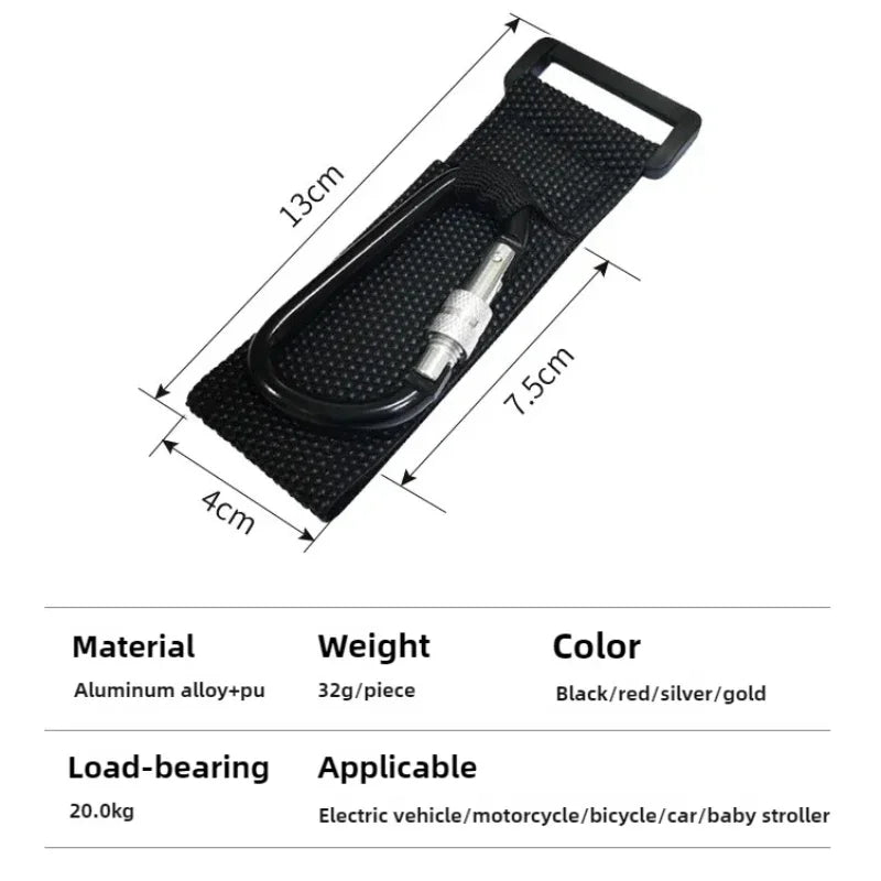 1pcs Multifunctional Hook for Bicycles Electric Vehicle Scooters Baby Carriages Hook Motorcycle Helmet Universal Hooks