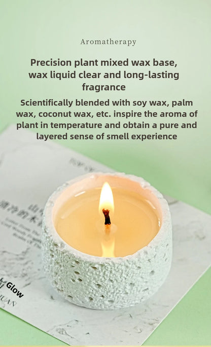 Premium Aromatherapy Scented Candles - Handmade Soy Wax Candles for Relaxation and Home Decor - Long-Lasting Fragrance ﻿