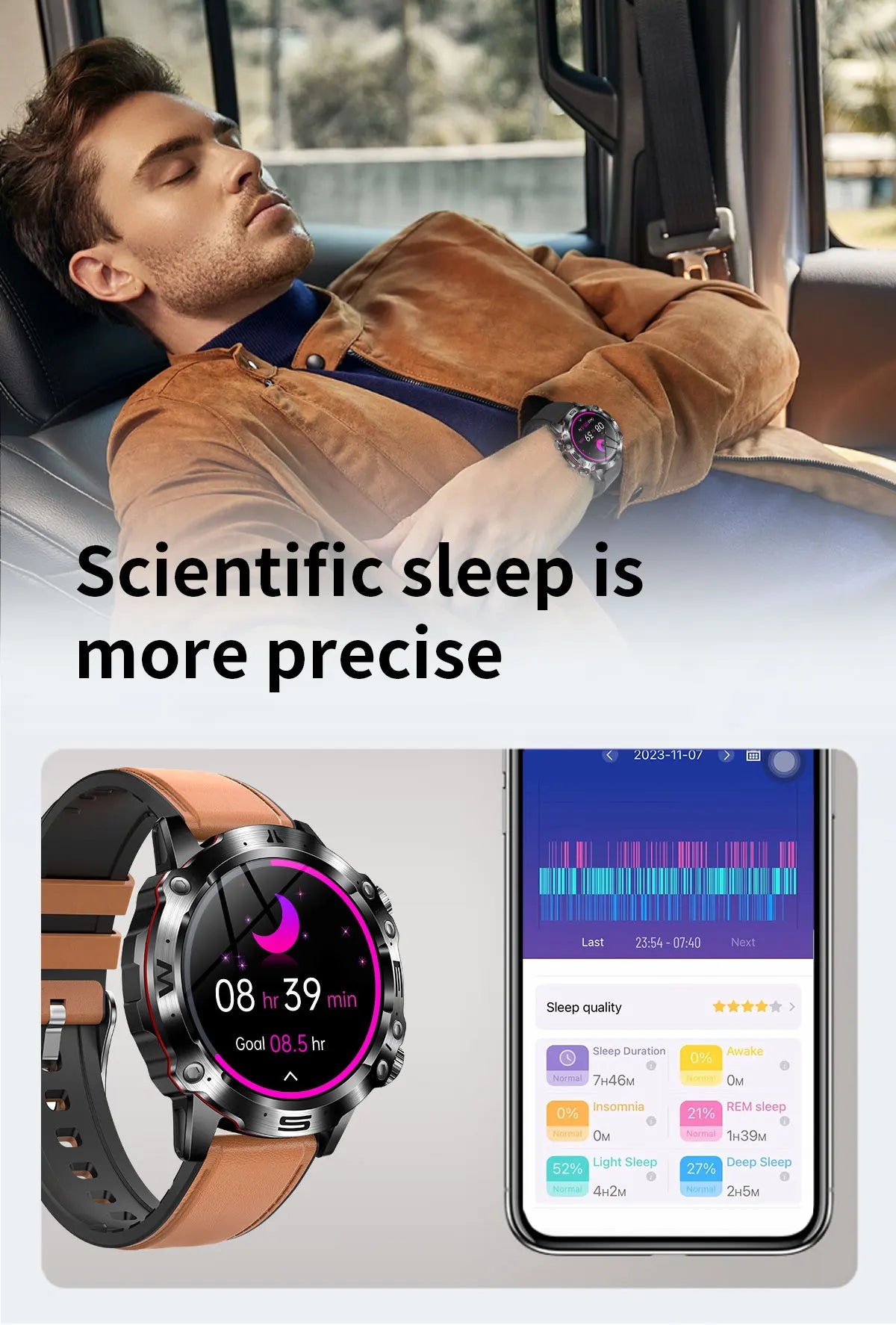 Sapphire 2025New Health managed Smart Watch Health measure Blood Fat Uric Acid Call ECG+PPG blood pressure Health Smartwatch IOS
