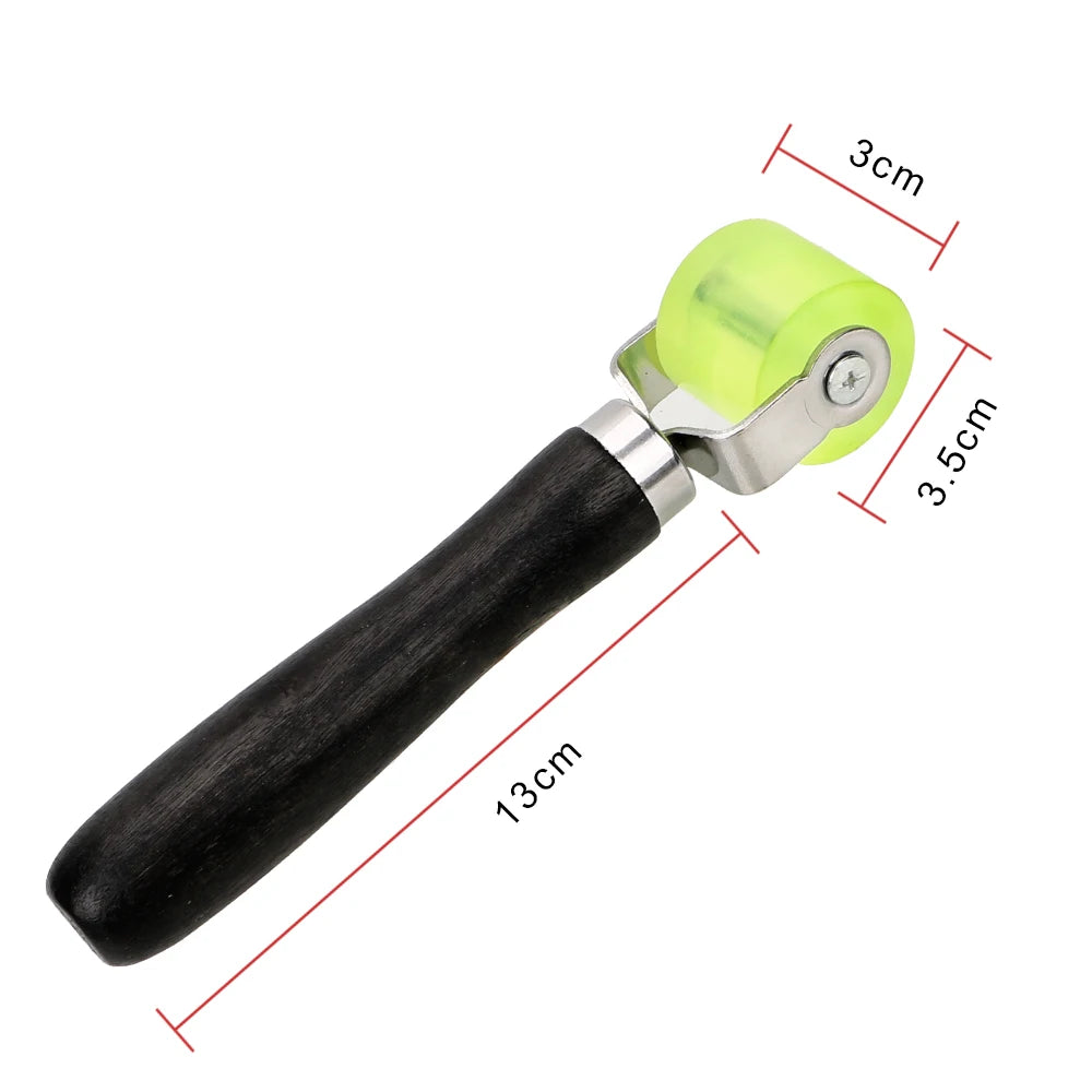 Roller Compaction Tool Car Soundproof Wallpaper Film Edge Pressing Leather Material Adhesive Bonding Flattening Hand Push Wheel
