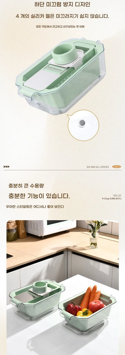 NEW Multifunctional Vegetable Slicers ,Potato Thread Cucumber Slicer Food chopper Kitchen Tool for shpper Knife utensils Cutter