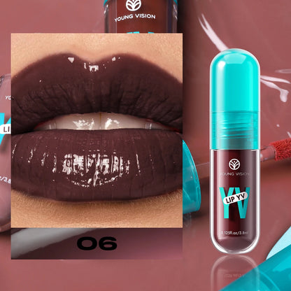 YOUNG VISION 6-Shade Avocado Long-Lasting Moisturizing Lip Stain is lightweight, non-sticky, non-stick cup lip stain