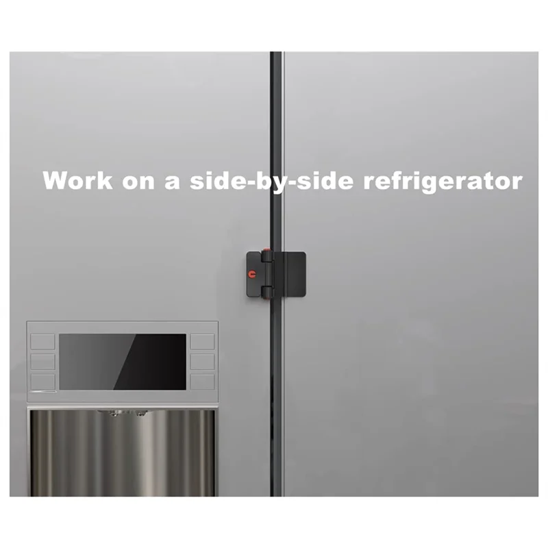 A69erefrigerator Door Locks, Double Button Bonded Refrigerator Locks, Keyed File Drawer Locks Child Proof Freezer Door Locks