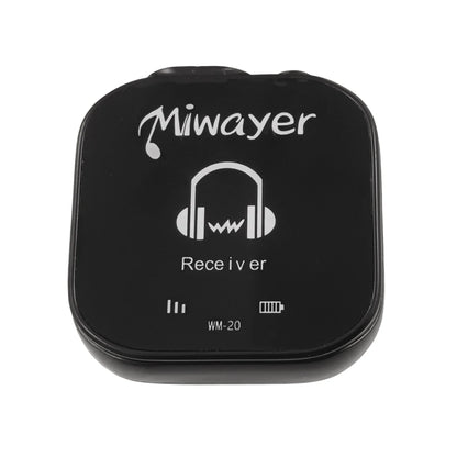Miwayer 5.8G Wireless In Ear Monitor System Transmitter Receiver System IEM System with Transmitter Receiver Automatic Pairing