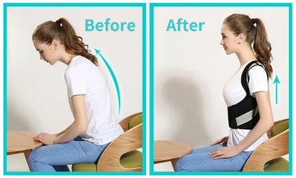 Adjustable Medical Back Posture Corrector Therapy Corset Adult Clavicle Spine Back Shoulder Lumbar Brace Trainer Back Support
