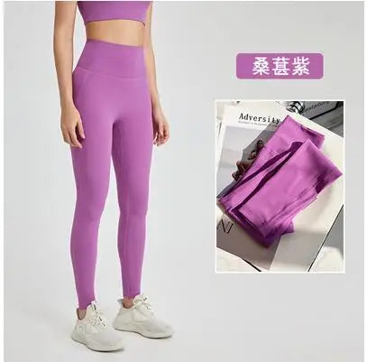 No need wear Underware Yoga Sport Pant Fitness Workout Tights and Soft Women High Waist Running Gym Leggings