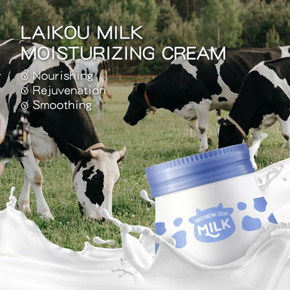 LAIKOU Milk Face Carem  Moisturizing Nourish Creams Beauty Aintenance Face Skin Care  Cosmetics ﻿55g