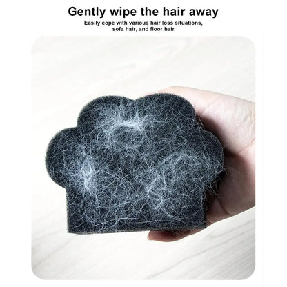 Pet Hair Remover for Laundry Reusable Hair Catcher Tool Lint Double-Sided Lint Catcher for Wet and Dry Use Cat Claws Shape Dryer