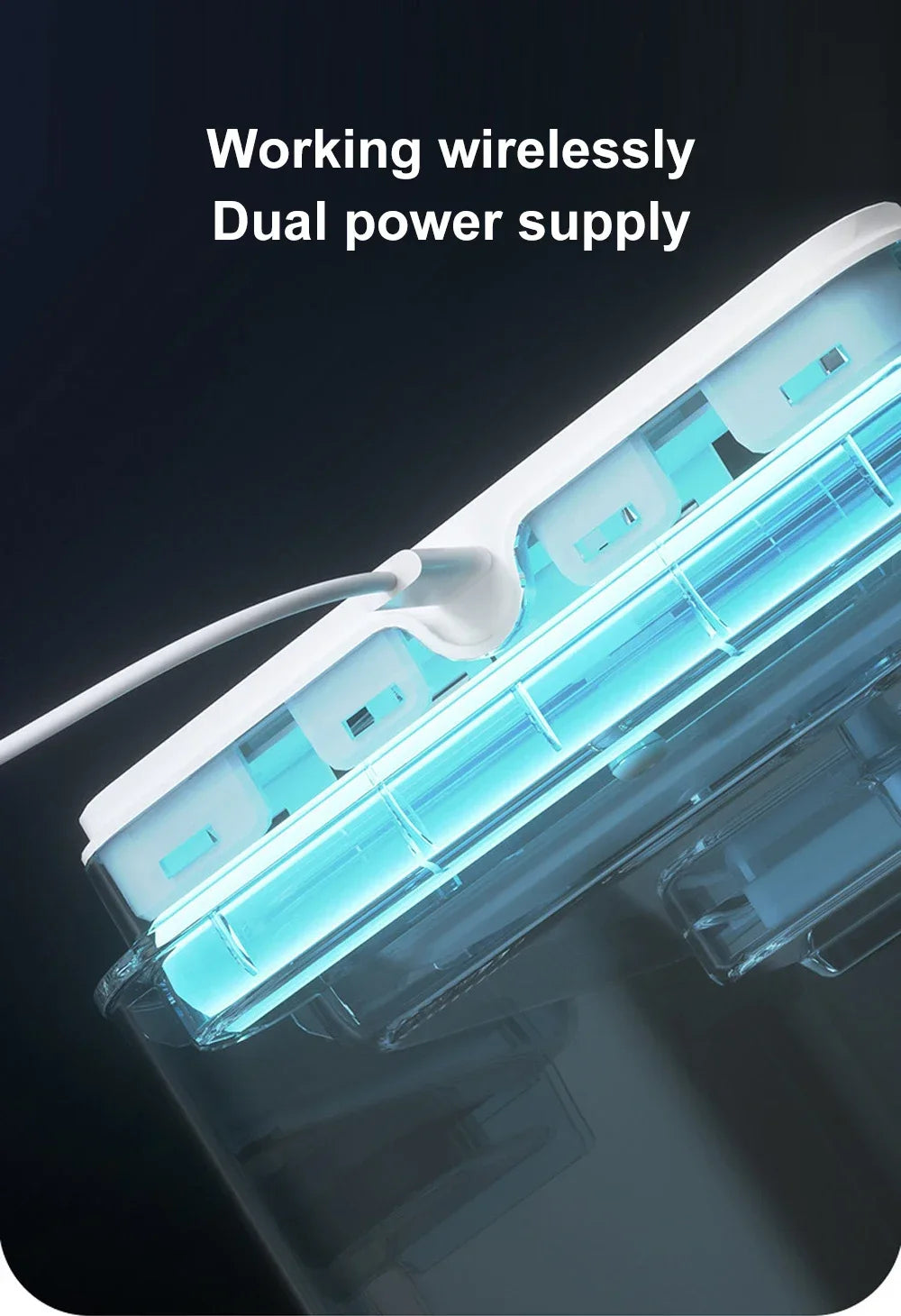 Wow, that's so cool! It's a smart pet water fountain.