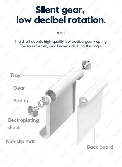 AIEACH Tablet Phone Stand iPad Stand For iPad Pro iPhone Xiaomi Adjustable Desktop Tablet Support Phone Holder Tablet Stand