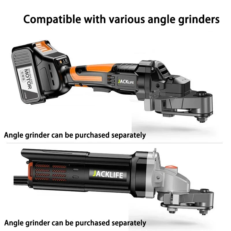 Professional Angle Grinder Changed to Universal Treasure Multifunctional Tools of Cutting Polishing Shovelling Cleaning