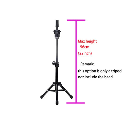 85%Real Hair Doll Head For Hairstyle Professional Training Head Kit Mannequin Head Styling To Practice Hot Curl Iron Straighten