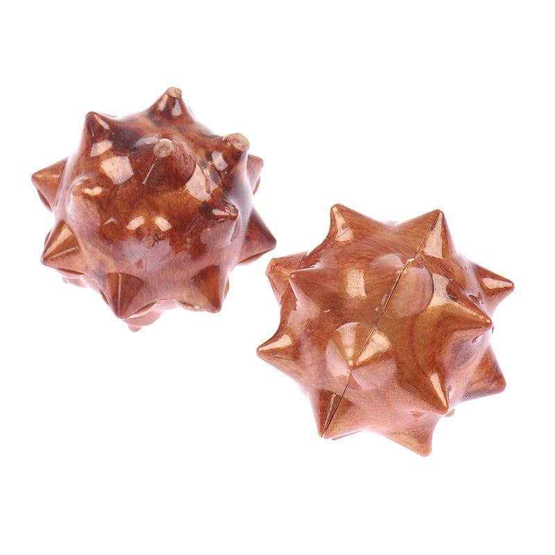 1 Pair Hand Massage Ball Palm Acupuncture Point Palm Massage Ball Masajeador De Pies