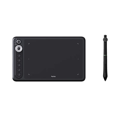 Parblo Intangbo X7 Drawing Tablet 7.2x4.5 inch Graphics Tablets,Digital Drawing Tablet with 6 Customized Keys for Digital Art