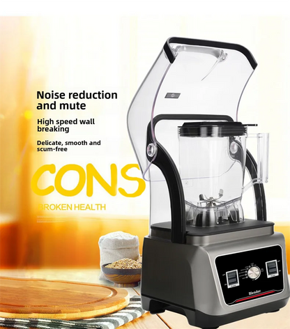 Wholesale 2L Blender for Business Household Smoothie Maker 23000r/min Stainless Steel Blade Restaurant Ice Blender Easy-Clean