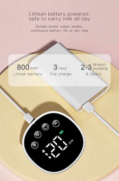 Wearable Breast Pump Mother and Baby Supplies Breast Pump Breast Milk Milking and Milking Machine Fully Automatic Breast Pump