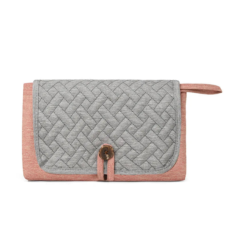 Portable Diaper Pads | Lightweight Waterproof Ramie Pads for Baby Travel & Home Use