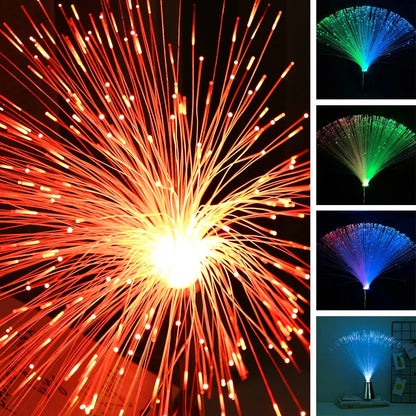 LED Fiber Light Colorful Optic Lamp Party Energy-Saving LED Night Light Atmosphere Lamp Wedding Party Decorative Light