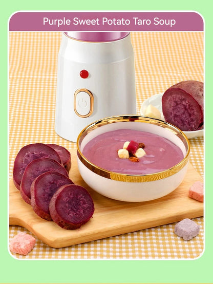 Portable Wireless Blender Electric Fruit Juicer Machine For Orange Ice Crushing 10 Blades Auxiliary Food Machine 1500mA Mixer