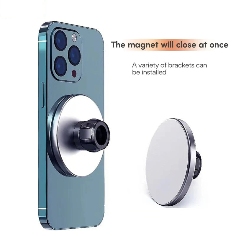 Magnetic Phone Holder for Car Mount Magnets Phone Holder Mount Hands Free Phone Holder Mount for Phone 12/13/14/15