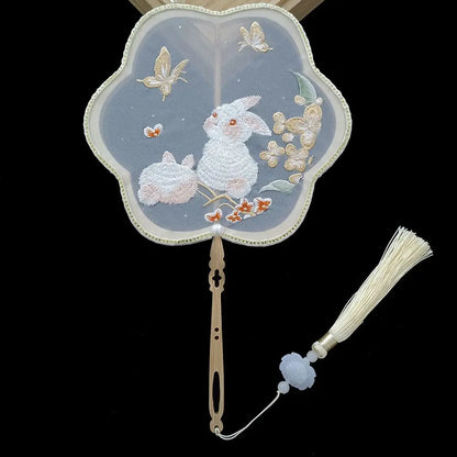 Style Hanfu Accessories Dancing Fan DIY Craftsmanship Decorative Fans Home Decoration Hand Fan Group Fan Photography Prop