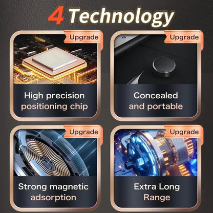 2G Car GPS Tracker Portable Vehicle Tracker with Strong Magnetic Real Time Car Tracker Detector for Monitor Kids