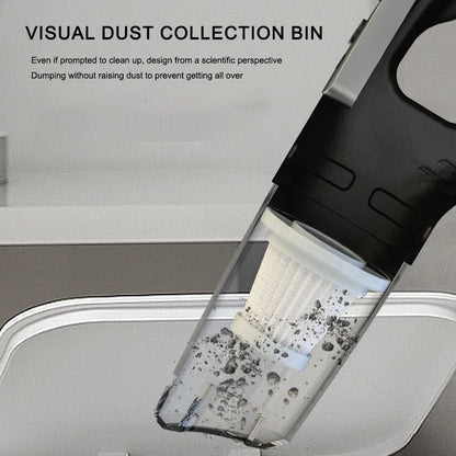 Handheld Vacuum Cleaner Cordless USB Charging Portable for Car Home Office Pet Hair Strong Suction Lightweight Mini Cleaner