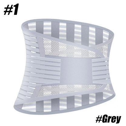 Breathable Back Brace for Lower Back Pain Relief, Lumbar Support Belt with Lumbar Pad for Men & Women Herniated Disc, Sciatica