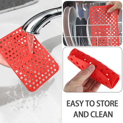 Air Fryer Silicone Mat Reusable Air Fryer Liners Non-Stick Silicone Mats Kitchen Accessories Baking Mat Pastry Tools Bakeware