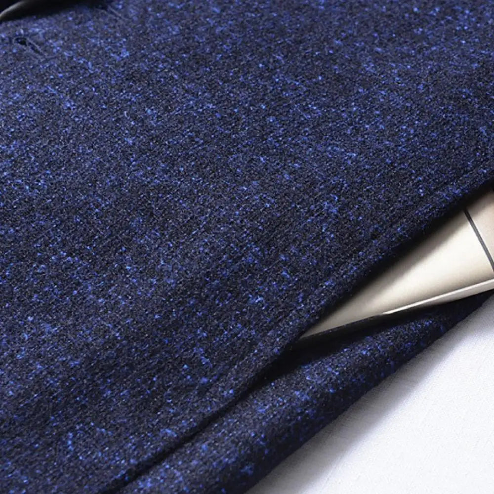 Men Suit Coat Luxury Men Business Casual Solid Color Suit Jacket Oversize Coats Male Stand Collar Single breasted Blazer