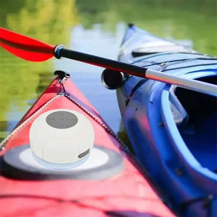 Wireless Bluetooth Waterproof Speaker With Suction Cup Sound For Car, Shower Sound