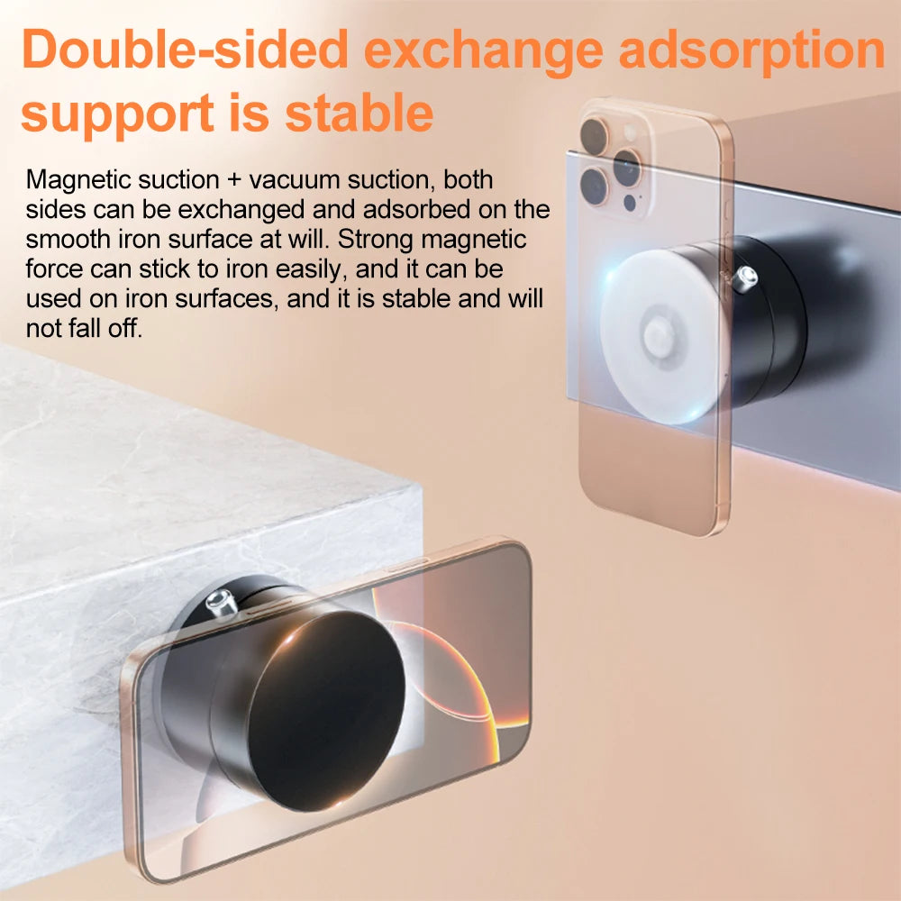 Car Magnetic Phone Holder Magnetic Suction Phone Mount Portable Phone Holder Magnetic Car Phone Mount for iPhone Androd