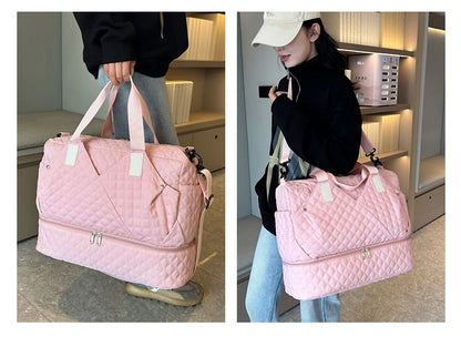 Large Capacity Travel Bags Luggage Organizer Bag Handbag Waterproof Portable Foldable Travel Clothes Storage Bag Shoulder Bags