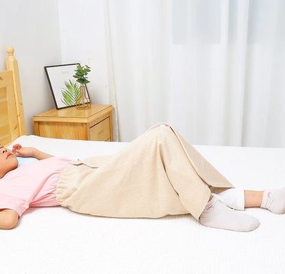 Adult Elderly Diaper Skirt Cloth Diaper for Bedridden Paralyzed Washable Cotton Diaper Pad for Menstrual Waterproof Leak-proof