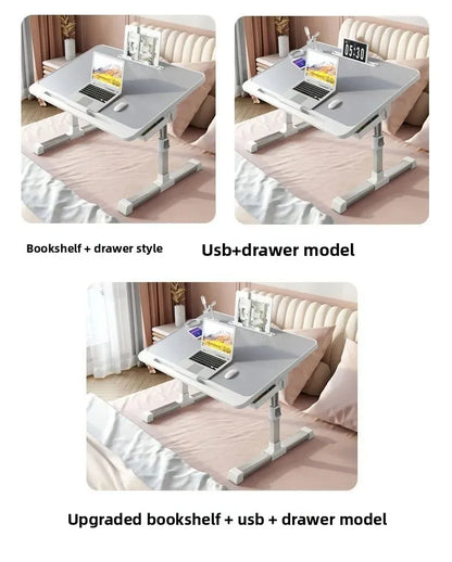 Bed Dormitory Student Writing Bed Desk Laptop Office Small Table Board Foldable Lift