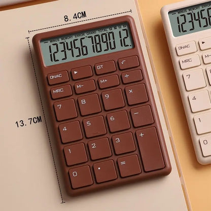 Student Calculator Simple Design Basic Calculator High Sensitivity Button Portable Calculator Student Stationery Supplies